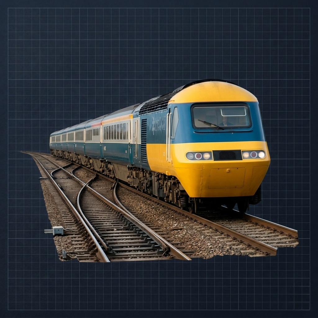 HST InterCity 125 Cufflinks