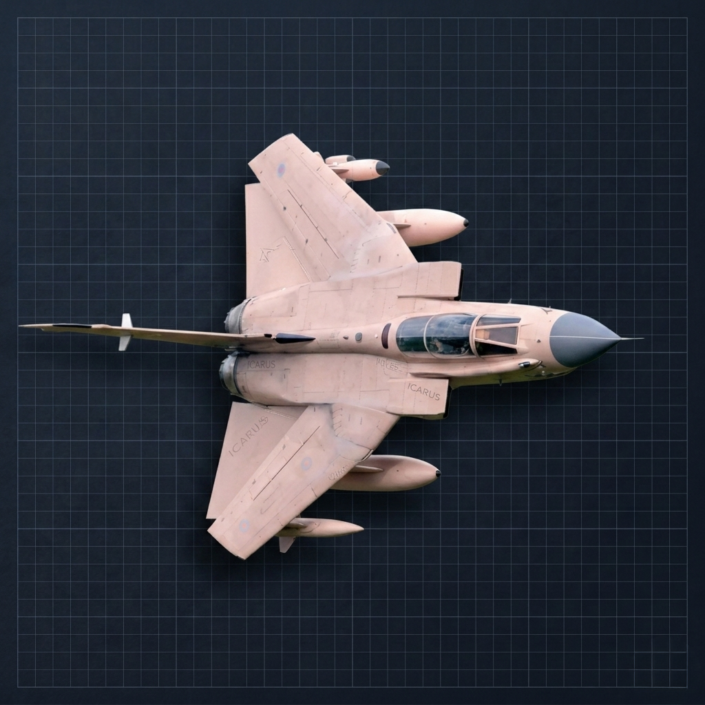 Tornado GR4 "Pinky" Mini Model