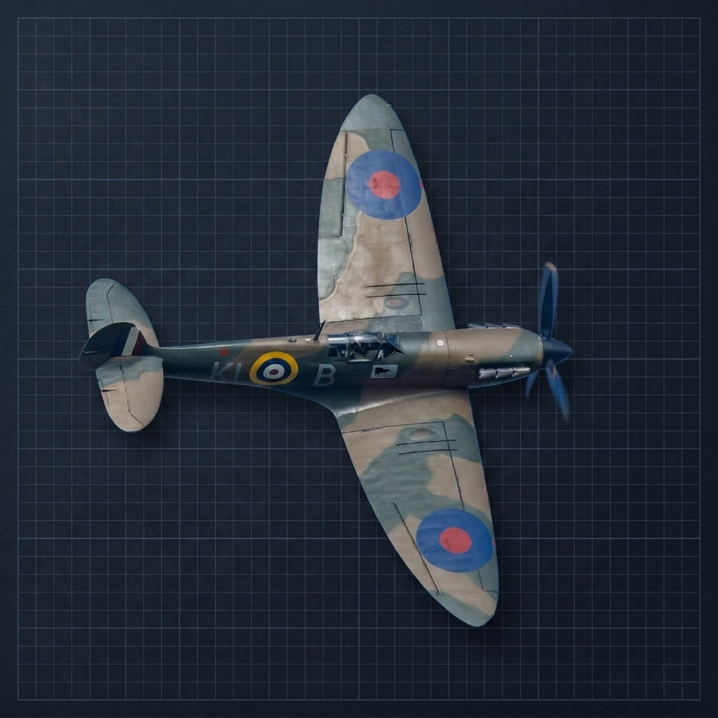 Spitfire P7350 Lapel Pin